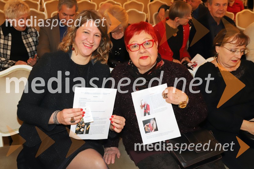 mag. Nina Kolenc, namestnica asistenta guvernerja, Rotary distrikt 1912;  Zdenka Križanič, mestna svetnica, Lista župana Andreja FištravcaHumanitarni koncert Inner Wheel kluba Maribor