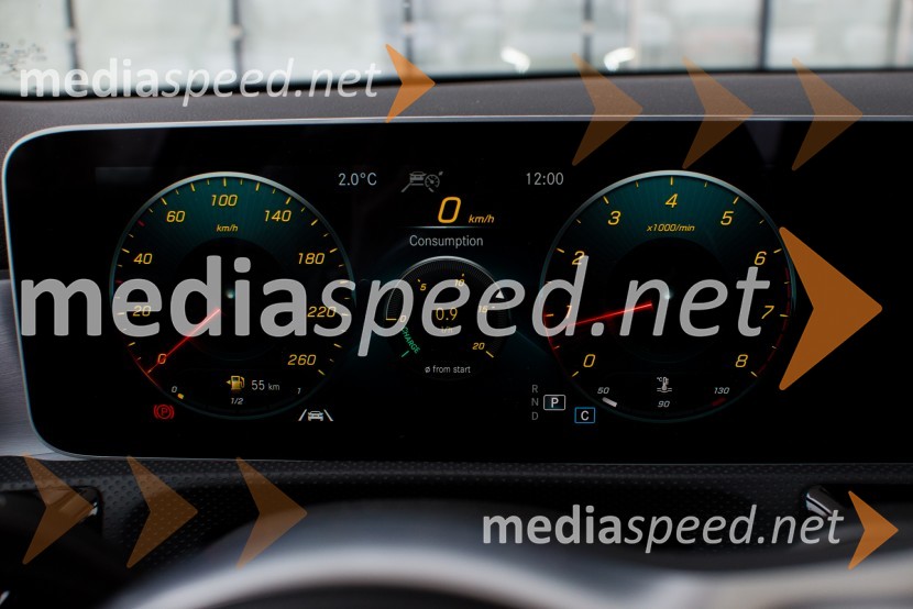 Mercedes-Benz A 200 AMG lineMercedes-Benz A 200 AMG Line, mediaspeed test