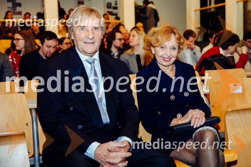 prof. dr. Dušan Radonjič, Ekonomsko - poslovna fakulteta v Mariboru, Univerza v Mariboru;  Tanja RadonjičOb Rektorjevem dnevu podelili priznanja in nagrade Univerze v Mariboru