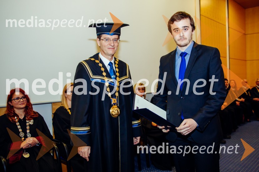 prof. dr. Zdravko Kačič, rektor Univerze v Mariboru;  ... Ob Rektorjevem dnevu podelili priznanja in nagrade Univerze v Mariboru