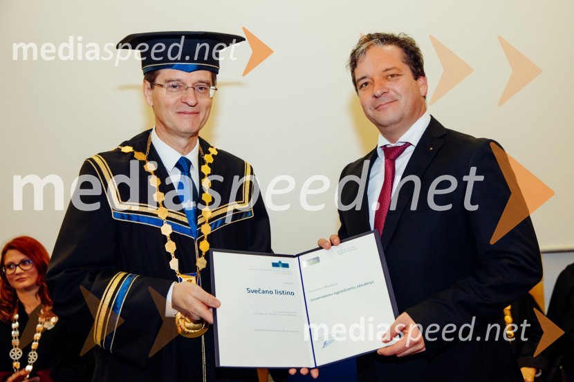prof. dr. Zdravko Kačič, rektor Univerze v Mariboru;  ... Ob Rektorjevem dnevu podelili priznanja in nagrade Univerze v Mariboru