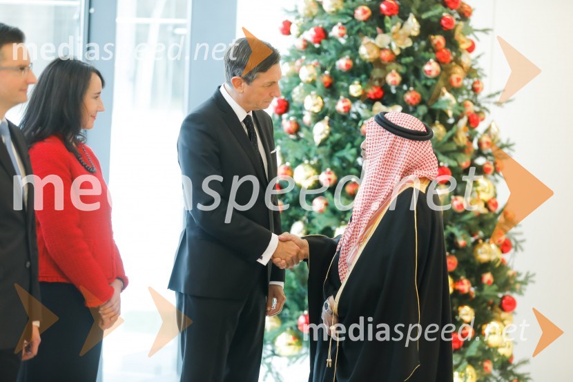  Tanja Pečar, odvetnica;  Borut Pahor, predsednik Republike Slovenije;  ... Pahor in Šarec gostila diplomatski zbor