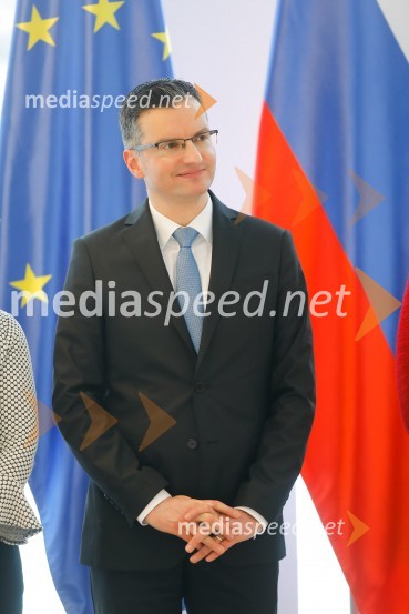  Marjan  Šarec, predsednik Vlade Republike SlovenijePahor in Šarec gostila diplomatski zbor