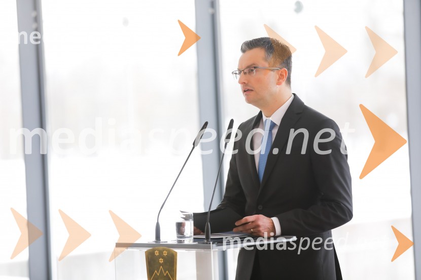  Marjan  Šarec, predsednik Vlade Republike SlovenijePahor in Šarec gostila diplomatski zbor