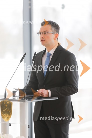  Marjan  Šarec, predsednik Vlade Republike SlovenijePahor in Šarec gostila diplomatski zbor