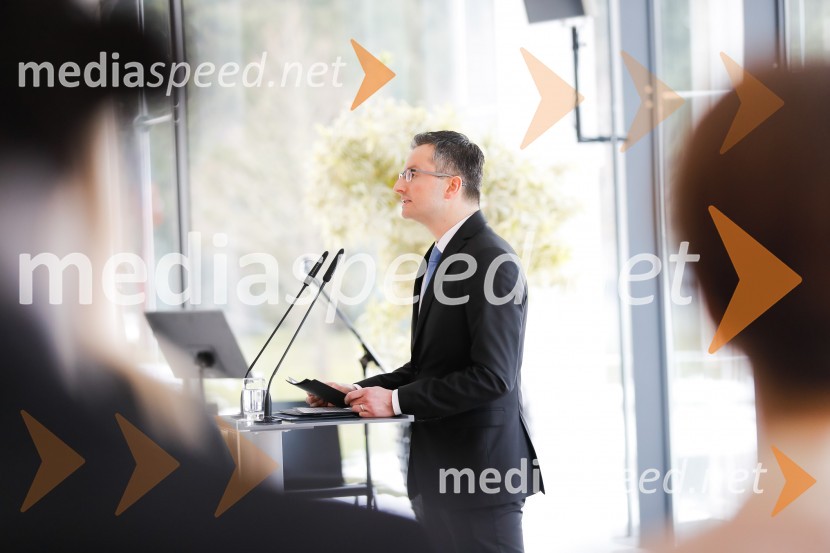  Marjan  Šarec, predsednik Vlade Republike SlovenijePahor in Šarec gostila diplomatski zbor