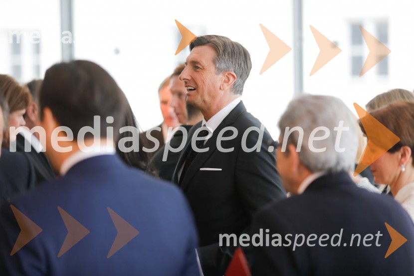  Borut Pahor, predsednik Republike SlovenijePahor in Šarec gostila diplomatski zbor