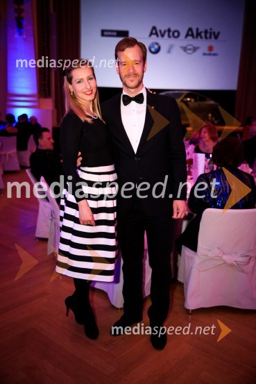   Barbara Bregant;  Primož Rojac, Vina Rojac30. veliki rotarijski ples