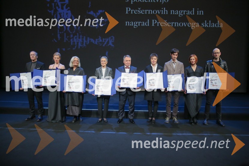  Dušan Kastelic, avtor animiranih filmov, prejemnik nagrade Prešernovega sklada 2019;  Maruša Majer, igralka, prejemnica nagrade Prešernovega sklada 2019;  Bjanka Adžić Ursulov, kostumografinja, prejemnica Prešernove nagrade za življenjsko delo 2019;  Marta Pihlar;  Tomaž Svete, skladatelj in dirigent, prejemnik nagrade Prešernovega sklada 2019;  Martina Batič, dirigentka, prejemnica nagrade Prešernovega sklada 2019;  Jure Jakob, pesnik, prejemnik nagrade Prešernovega sklada 2019;  Tina Gregorič, arhitektka, prejemnica nagrade Prešernovega sklada 2019;  Aljoša Dekleva, arhitekt, prejemnik nagrade Prešernovega sklada 2019Prešernova nagrajenca sta Bjanka Adžić Ursulov in Filip Robar Dorin