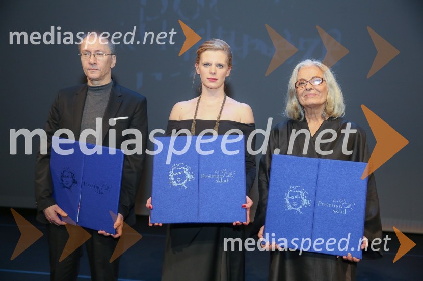  Dušan Kastelic, avtor animiranih filmov, prejemnik nagrade Prešernovega sklada 2019;  Maruša Majer, igralka, prejemnica nagrade Prešernovega sklada 2019;  Bjanka Adžić Ursulov, kostumografinja, prejemnica Prešernove nagrade za življenjsko delo 2019Prešernova nagrajenca sta Bjanka Adžić Ursulov in Filip Robar Dorin