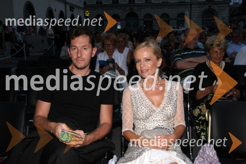 Gregor Virant, minister za javno upravo in soproga BojanaOtvoritveni koncert Poletja v Stari Ljubljani in Poletja Imago Sloveniae