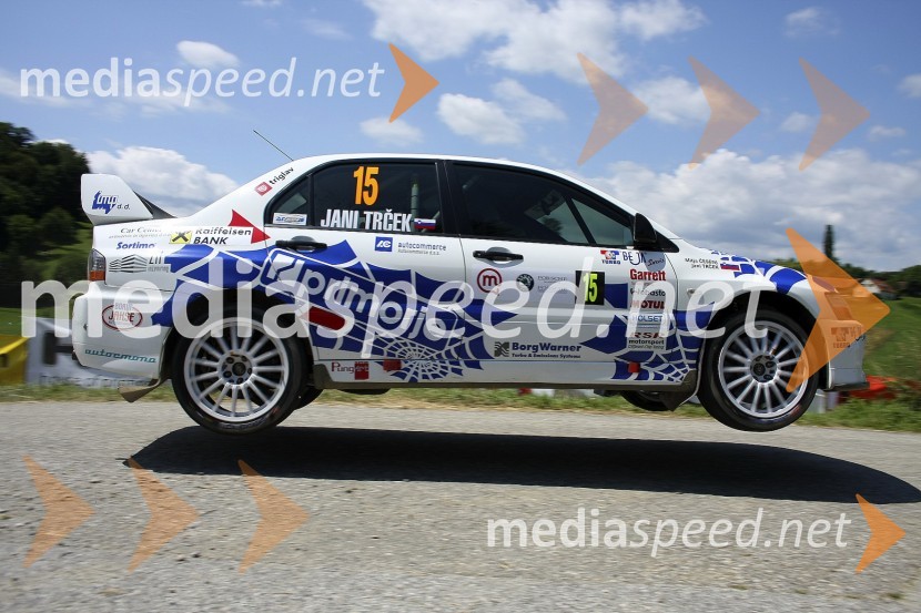 Posadka Čibej/Puzić (hr), Subaru Impreza WRX STi6. Mobitel Rally Maribor