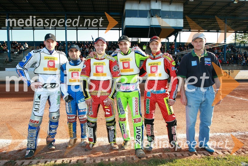 Slovenska ekipa: Matej Žagar, Izak Šantej, Denis Štojs, Maks Gregorič, Aleksander Čonda in Franc Kalin, trenerSpeedway: Državno ekipno prvenstvo