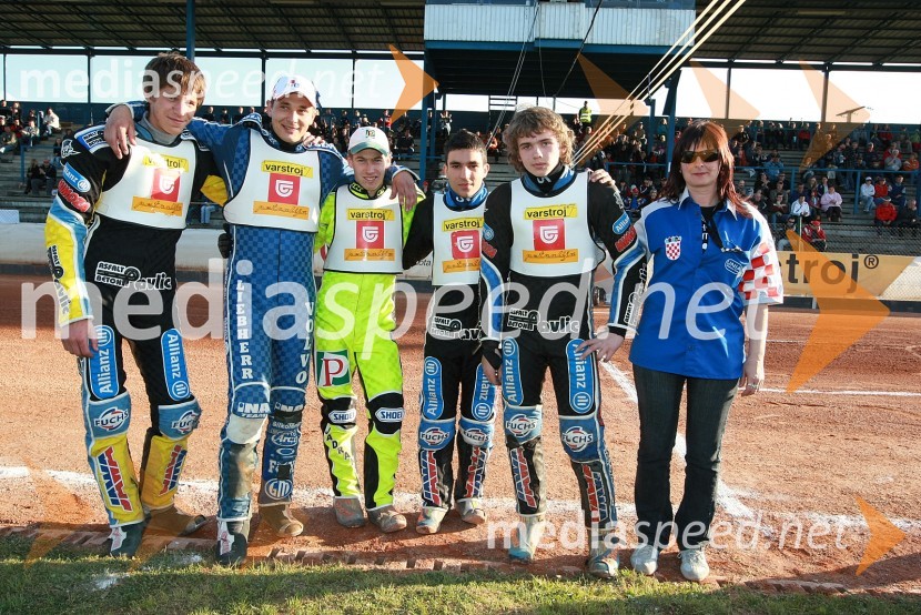 Hrvaška ekipa: Renato Cvetko, Nikola Pigac, Nikola Martinec, Ivan Vargek, Dino Kovačić in ...Speedway: Državno ekipno prvenstvo