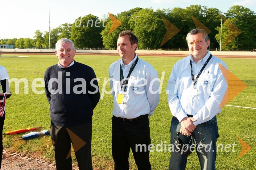 ..., Andrej Matjašec, predsednik kluba Speedway team Lendava in Igor Kolenko, podpredsednik kluba Speedway team LendavaSpeedway: Državno ekipno prvenstvo