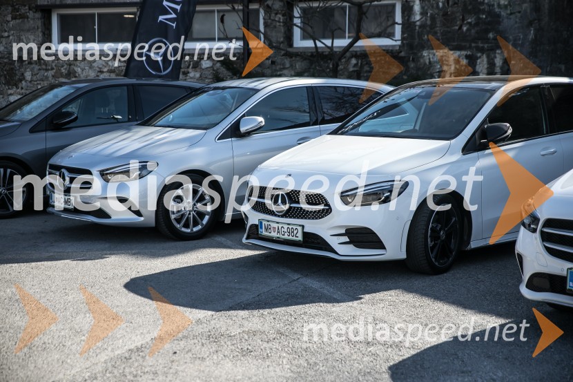 Mercedes-Benz BMercedes-Benz B, slovenska predstavitev