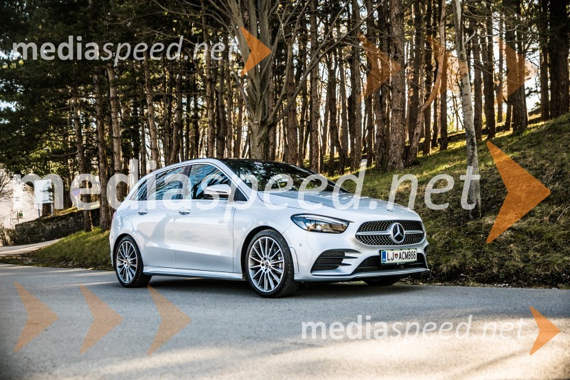 Mercedes-Benz BMercedes-Benz B, slovenska predstavitev
