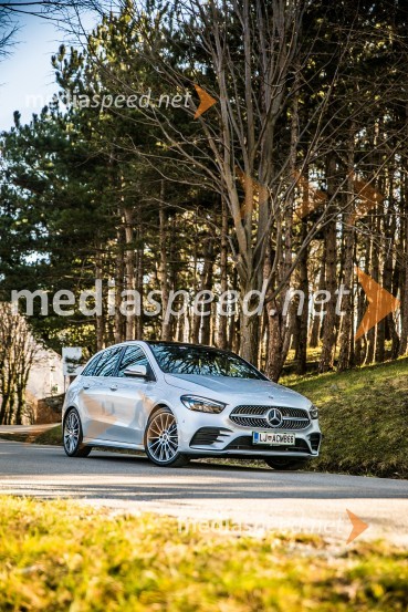 Mercedes-Benz BMercedes-Benz B, slovenska predstavitev
