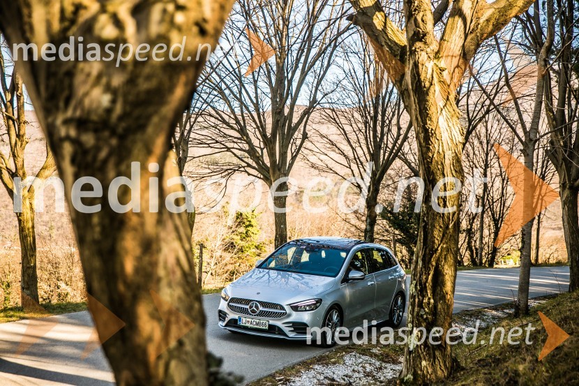 Mercedes-Benz BMercedes-Benz B, slovenska predstavitev