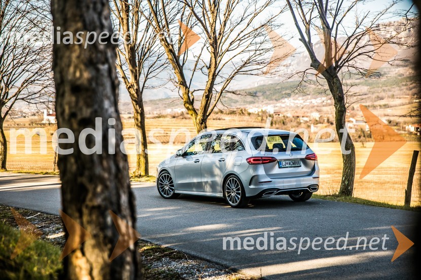 Mercedes-Benz BMercedes-Benz B, slovenska predstavitev