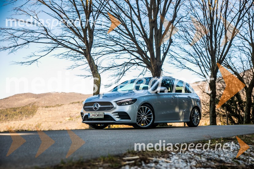 Mercedes-Benz BMercedes-Benz B, slovenska predstavitev