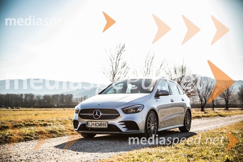 Mercedes-Benz BMercedes-Benz B, slovenska predstavitev