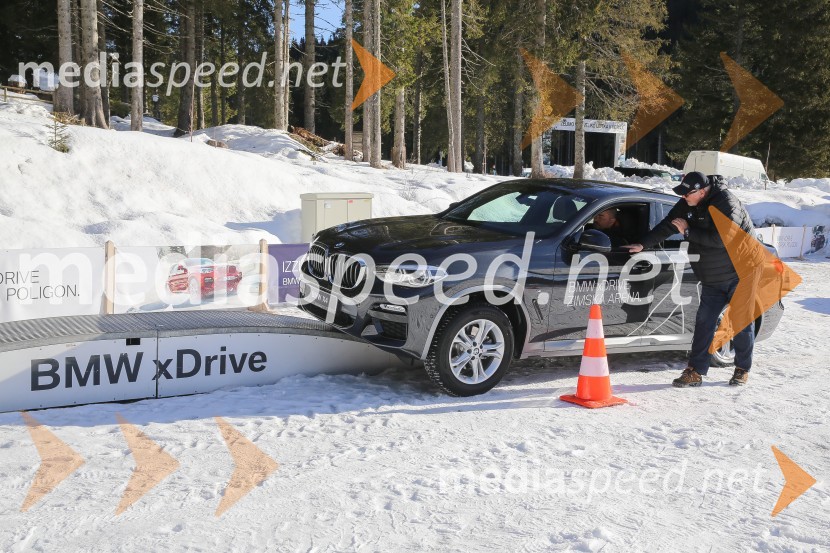 BMW xDrive zimska arenaBMW xDrive zimska arena in BMW X7, slovenska predstavitev