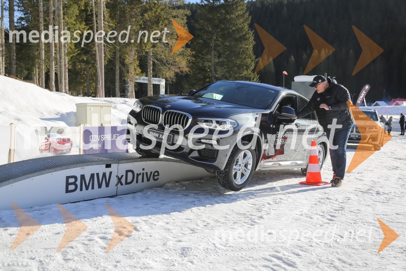 BMW xDrive zimska arenaBMW xDrive zimska arena in BMW X7, slovenska predstavitev