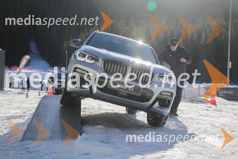 BMW xDrive zimska arenaBMW xDrive zimska arena in BMW X7, slovenska predstavitev
