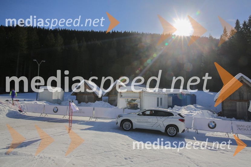 BMW xDrive zimska arenaBMW xDrive zimska arena in BMW X7, slovenska predstavitev