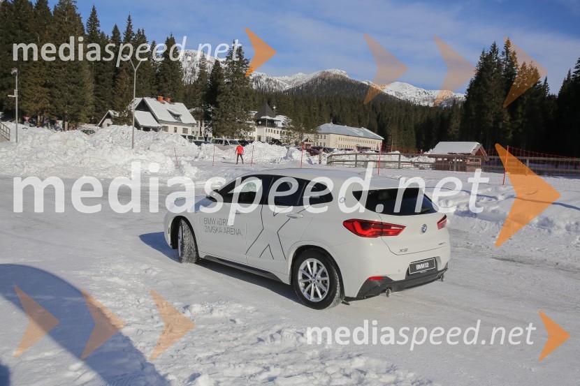 BMW xDrive zimska arenaBMW xDrive zimska arena in BMW X7, slovenska predstavitev