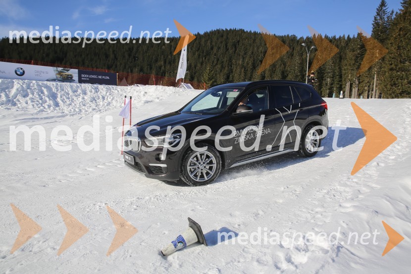 BMW xDrive zimska arenaBMW xDrive zimska arena in BMW X7, slovenska predstavitev