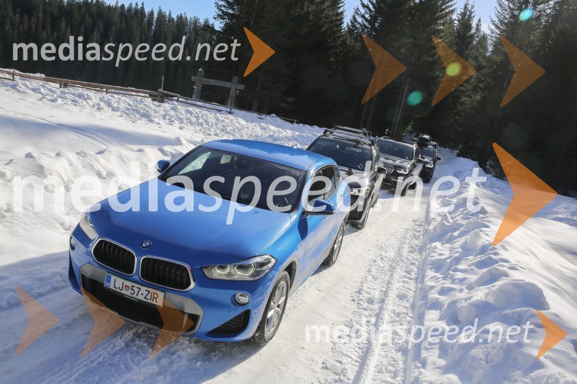 BMW xDrive zimska arenaBMW xDrive zimska arena in BMW X7, slovenska predstavitev