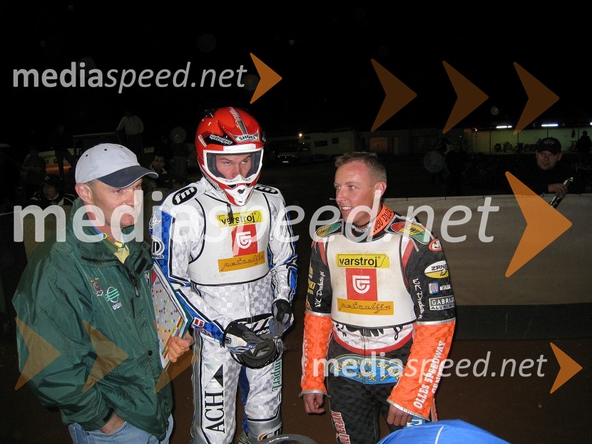 Franc Kalin, trener, Matej Žagar, Slovenija in Matej Ferjan, MadžarskaSpeedway: Državno ekipno prvenstvo