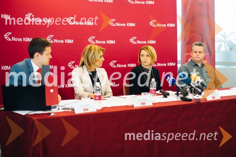  Jure Bračko, vodja oddelka za zunanje komuniciranje, Nova KBM;  Laura Jekler, vodja oddelka za preprečevanje prevar, Nova KBM, ;  Tanja Remškar, direktorica službe za preprečevanje pranja denarja, Nova KBM;  Tadej Hren, SI-CERT, izvajalec nacionalnega programa Varni na internetuNova KBM uspešno zaznala spletne prevare