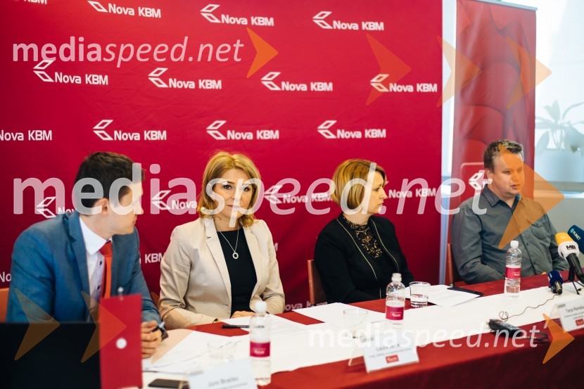  Jure Bračko, vodja oddelka za zunanje komuniciranje, Nova KBM;  Laura Jekler, vodja oddelka za preprečevanje prevar, Nova KBM, ;  Tanja Remškar, direktorica službe za preprečevanje pranja denarja, Nova KBM,;  Tadej Hren, SI-CERT, izvajalec nacionalnega programa Varni na internetuNova KBM uspešno zaznala spletne prevare