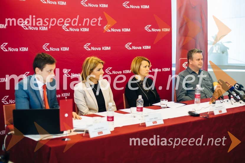  Jure Bračko, vodja oddelka za zunanje komuniciranje, Nova KBM;  Laura Jekler, vodja oddelka za preprečevanje prevar, Nova KBM ;  Tanja Remškar, direktorica službe za preprečevanje pranja denarja, Nova KBM;  Tadej Hren, SI-CERT, izvajalec nacionalnega programa Varni na internetuNova KBM uspešno zaznala spletne prevare