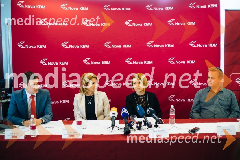  Jure Bračko, vodja oddelka za zunanje komuniciranje, Nova KBM;  Laura Jekler, vodja oddelka za preprečevanje prevar, Nova KBM, ;  Tanja Remškar, direktorica službe za preprečevanje pranja denarja, Nova KBM;  Tadej Hren, SI-CERT, izvajalec nacionalnega programa Varni na internetuNova KBM uspešno zaznala spletne prevare