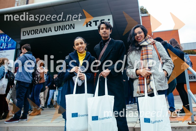 Univerza v Mariboru se je predstavila Erasmus študentom iz tujine