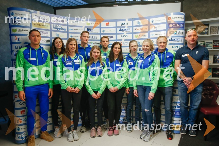  Filip Jakob Demšar, atlet;  Maruša Černjul, atletinja;  Anita Horvat, atletinja;  Luka Janežič, slovenski atlet;  Maruša Mišmaš, atletinja;  Žan Rudolf, atlet;  Marija Šestak, atletinja, vodja slovenske atletske reprezentance;  Tina Šutej, atletinja;  Maja Mihalinec, atletinja;  ... ;  ... Predstavitev atletske reprezentance