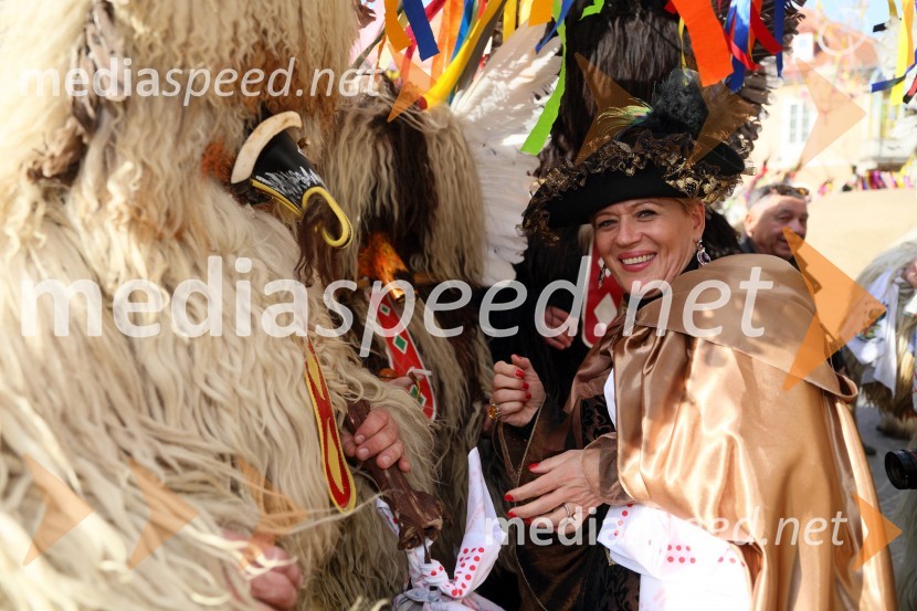 dr. Aleksandra Pivec, ministrica za kmetijstvo, gozdarstvo in prehrano RS59. Mednarodna karnevalska povorka Ptuj