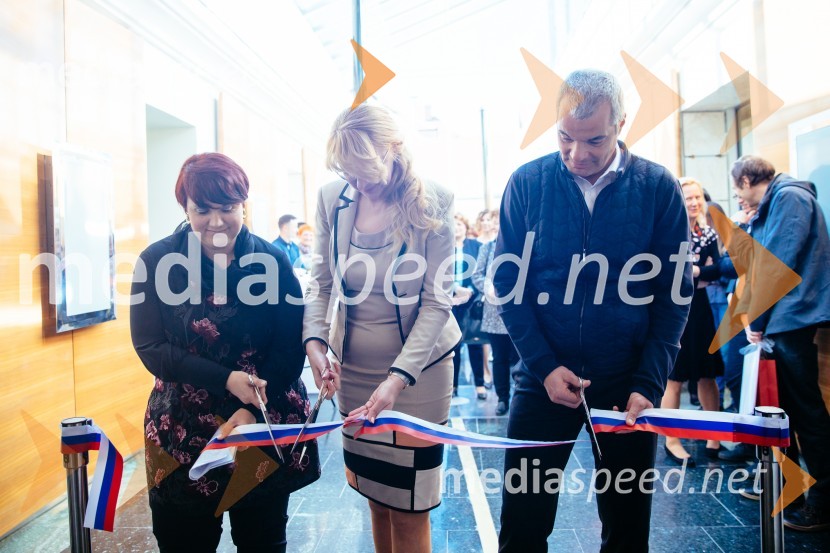  Milka Merc, vodja enote Center, Center za socialno delo Maribor;  mag. soc. del., spec. Marjana Bravc, vršilka dolžnosti direktorja Centra za socialno delo Maribor ;  Aleksander Saša Arsenovič, župan Mestne občine MariborOtvoritev novih prostorov Centra za socialno delo Maribor