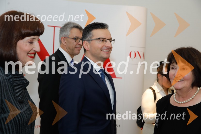  Sabina Obolnar, odgovorna urednica One in Onaplus;  Andrej  Kren, glavni direktor družbe Delo d.o.o.;  Marjan  Šarec, predsednik Vlade Republike Slovenije;  Jožica Ličen, ravnateljica Škofijske karitas KoperSara Ahlin Doljak prejela naziv Ona 365 2018