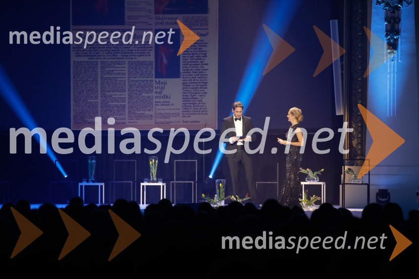  Miha Šalehar, radijski voditelj;  Bernarda Žarn, voditeljicaSara Ahlin Doljak prejela naziv Ona 365 2018