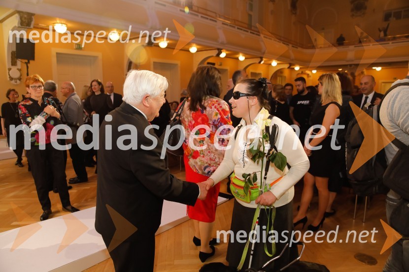  Milan Kučan, nekdanji predsednik Republike Slovenije;  Irena Mihelj, prva slepa prevajalka iz norveškega jezika v SlovenijiSara Ahlin Doljak prejela naziv Ona 365 2018