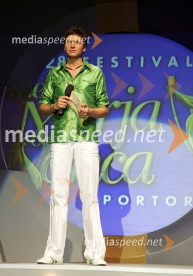 Robert Roškar, moderator na Radiu Aktual in voditelj polfinalnega večera MMSMelodije morja in sonca