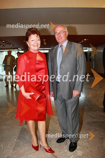 Tjaša Andree Prosenc, odvetnica in Tone Prosenc, odvetnikKoncert opernih arij