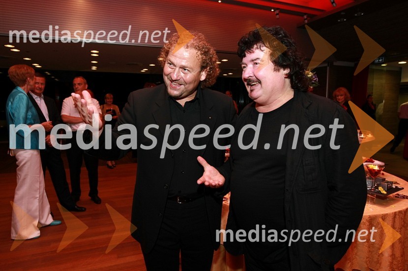 Darko Brlek, direktor Festivala Ljubljana in Janez Lotrič, operni pevecKoncert opernih arij