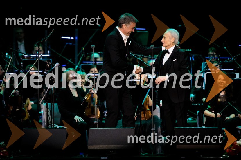  Jan Plestenjak, pevec;  Jose Carreras, tenoristJose Carreras, koncert