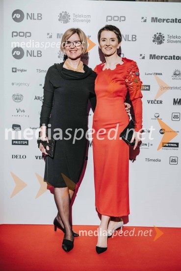  Marjana Lavrič Šulman, strokovna direktorica Effie Slovenija 2018;  Barbara Modic, direktorica, Pristop Media d.o.o.Effie Slovenija 2018, zaključna prireditev